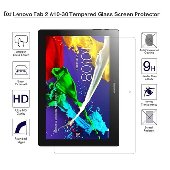 Tab 2 A10-30 zaslon zaštitnik kaljeno staklo za Lenovo Tab 2 a10-30 X30F X30L Tablet od 10,1-inčni ekran staklo tb2-x30l x30 poklopac