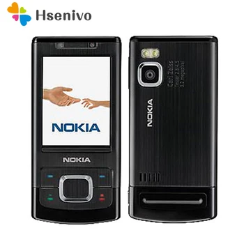 Unlocked 6500S Original Nokia 6500 Single Core Slide Cell Phone 3G, Bluetooth, Mp3 Player 3.15 MP mobilni telefon reciklirana telefon