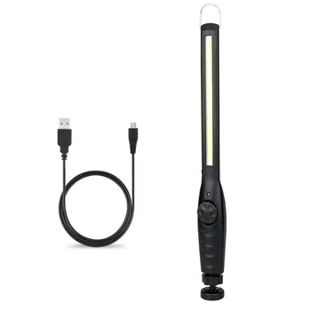 USB Punjiva radna svjetiljka magnetski inspekcijski Baklja fenjer kuka za vješanje lampe za popravak automobila kamp