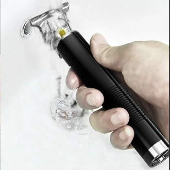 USB Punjiva trimer T9 brijač stroj za šišanje kose моющийся električni trimer Punjiva trimer mini britva trimer za muškarce 0 mm