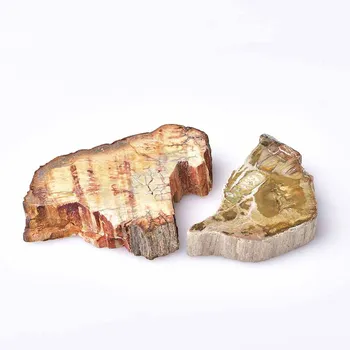Veleprodaja oko 20 g prirodnog Ксилопала fosilnih kriške ploče Kristalne drveta žad Вудстоуна мадагаскарского mineralnih uzorka uređenje