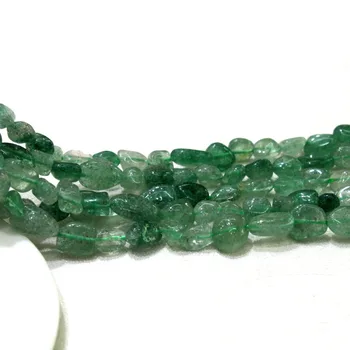 Veleprodaja prirodni zeleni jagoda kvarc je kamen, šljunak Shape5-8 mm perle za izradu nakita DIY narukvica i ogrlica 15