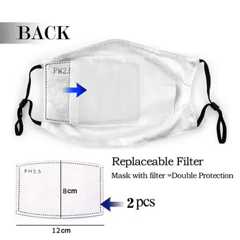 Vuk reusable maska za lice пылезащитная zaštitni poklopac respirator муфельная Maska sa filterom
