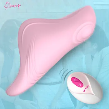 YAFEI klitoris stimulans prijenosni gaćice vibrator bežični daljinski upravljač nevidljivi vibracioni jaje donje zdravlje seks-igračku