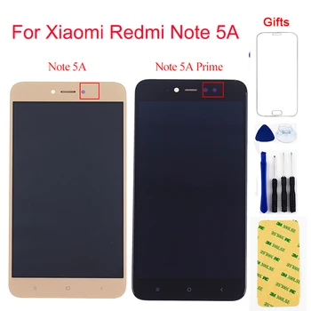 Za Xiaomi Redmi Note 5A LCD zaslon Y1 / Y1 Lite LCD za Xiaomi Redmi Note 5A Prime LCD touch screen Digitizer montažna okvir