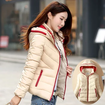 ZOGAA 2019 winter new down cotton padded loose women thick combat service student short female small cotton jacket coat female