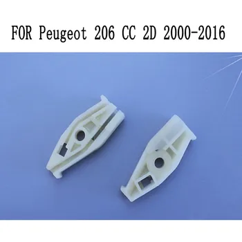 1 plastični klizači / stezaljke za Peugeot 206 CC 2DOOR podizač stakla ремкомплект stražnji lijevi 7700848398G