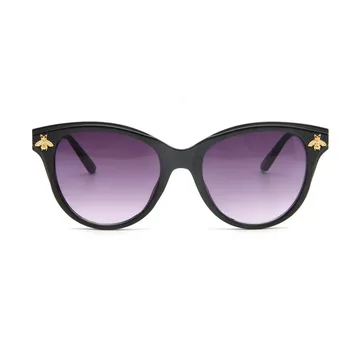 2020 New Luxury Bee Fashion Women sunčane naočale Cat Eye okrugle marke dizajnerske sunčane naočale polarizirane klasicni gospodo, laminirane okvira