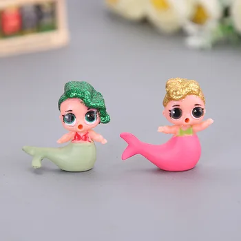 8 kom./compl. LOL iznenađenje originalne lutke DIY lols iznenađenja Sirena lutka igračke za djevojčice darove za rođendan anime crtani film Sirena lutke