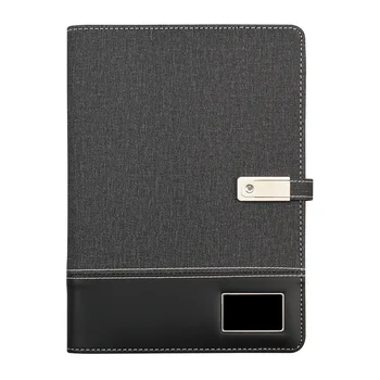 A5 business loose-leaf notebook 8000 MAh wireless charging book diary planer multi functional book new school office supplies