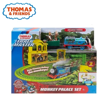 Dječje igračke Thomas & Friends Trackmaster Monkey Palace Set višenamjenski vlak pratiti igračke s električnim vozilom za dijete Božićni poklon