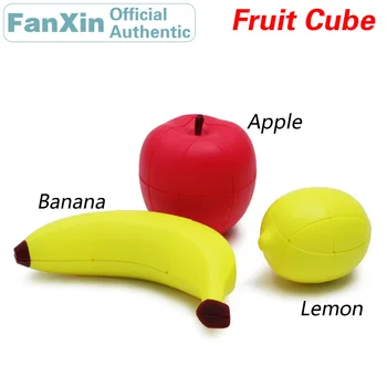 FanXin Voće Jabuka/Banana/Lemon Magic Cube Profesionalna Gradska Zagonetka Vijugave Anti-Stres Edukativne Igračke Za Djecu Poklon
