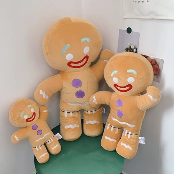 Kawaii animiranoj shrek Gingerbread Man Bigheadz lutka soft pliš igračke mekani kauč jastuk Jastuk lutke dječji dar je dar za rođendan