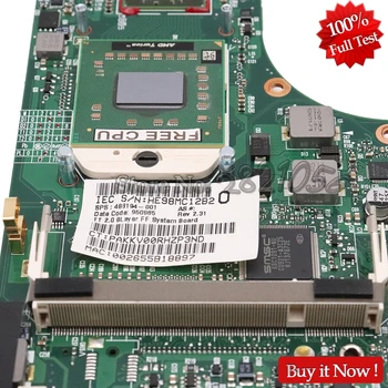 NOKOTION za Hp compaq 6535B 6735B 488194-001 matična ploča laptopa Socket s1 DDR2 glavni odbor s besplatnim procesorom testiran