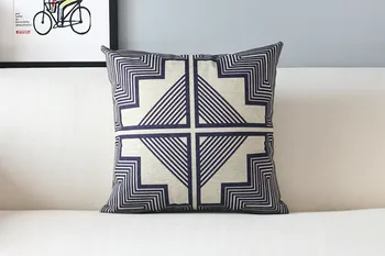 Nordijsko apstraktni geometrijski jastučnicu jednostavna prugasta jastuk jastučnicu kućni ukrasni jastuci