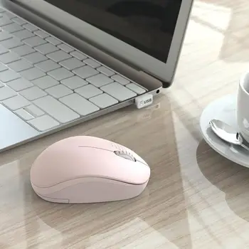 SeenDa 2.4 G bežični miš za prijenosno računalo Desktop Silent Mouses prijenosni Mute miš za prijenosno računalo Mini Mouse Computer 1600 DPI Mause