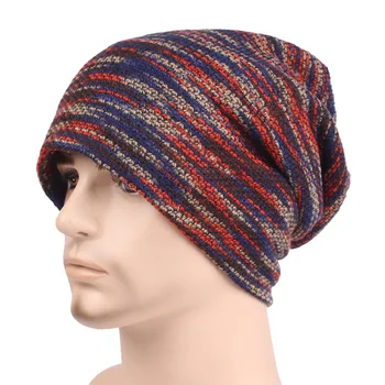 Unisex Muškarci Žene pomiješan boje вязаная kapa svakodnevni zima toplo sagnuti Kapa-šešir HATCS0261