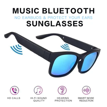 UV400 Smart pri odabiru čaše za vino Wireless Bluetooth Hands-Free Pozivanje Audio Open Ear Anti-blue Light leće IPX7 inteligentni sunčane naočale