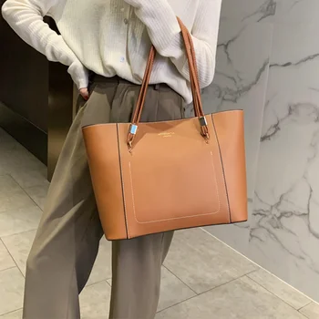 Velike torbe za žene 2020 design ženska torba od umjetne kože s patent-zatvarač velikog kapaciteta ramena Shopper torbe Sac Femme Luxe