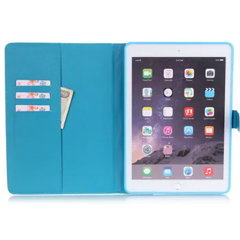 Za naslovnicu Apple iPad Air 2 () PU Leather Flip Smart Stand Kids Tablet Cover Cases Screen Protective Film Poklon