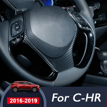 Za Toyota C-HR CHR C HR 2016 2017 2018 2019 styling automobila volan šljokice naljepnica završiti poklopac unutrašnjost lijevanje pribor